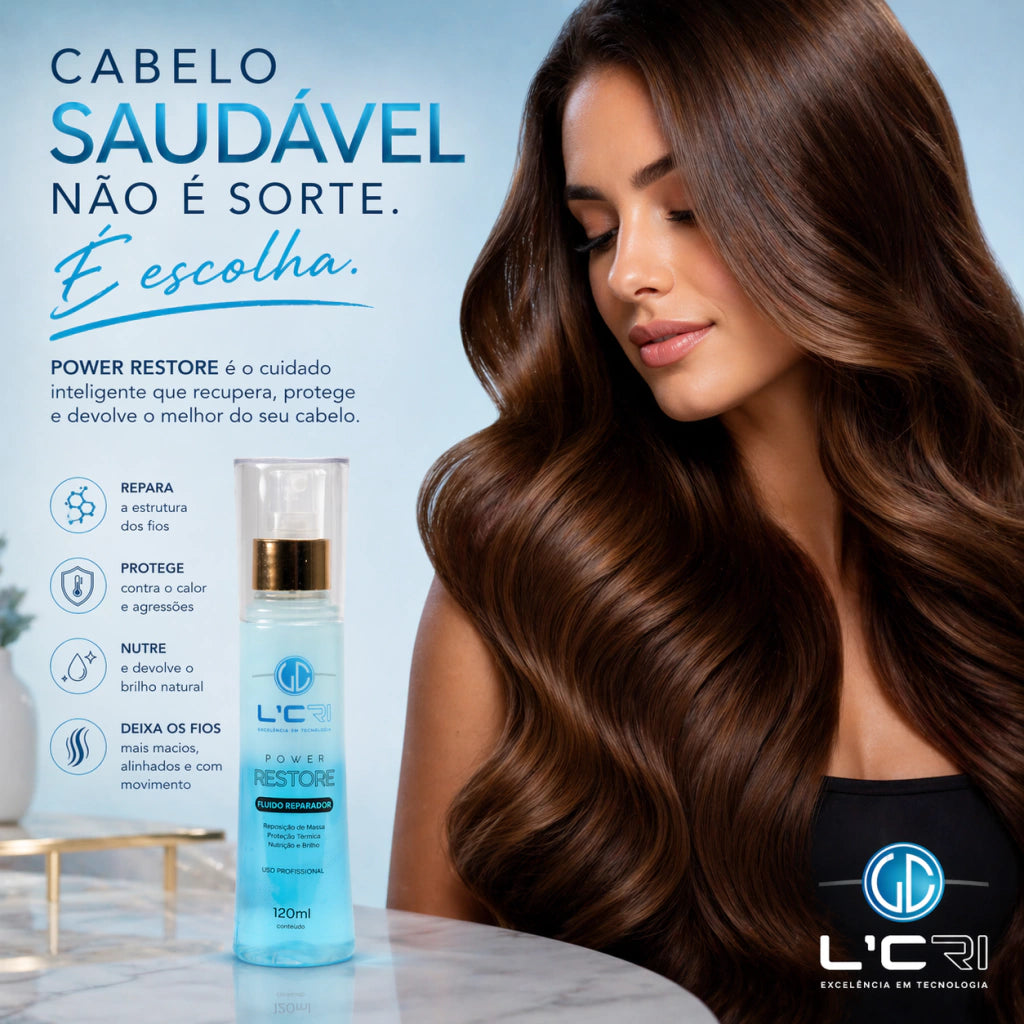 Fluido Bifásico Power Restore L'Cri 120ml - imagem 4