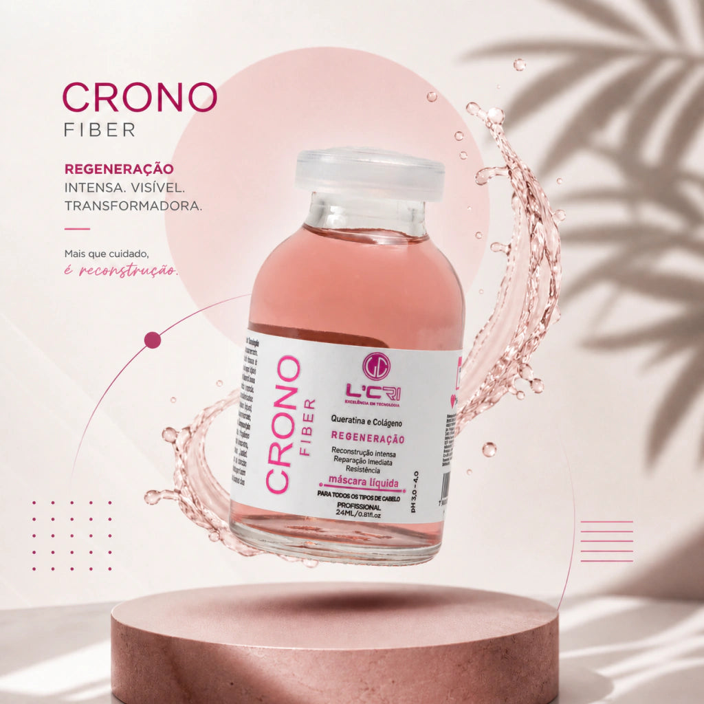Máscara Líquida Crono Fiber Regeneração 24ml L'Cri - imagem 5