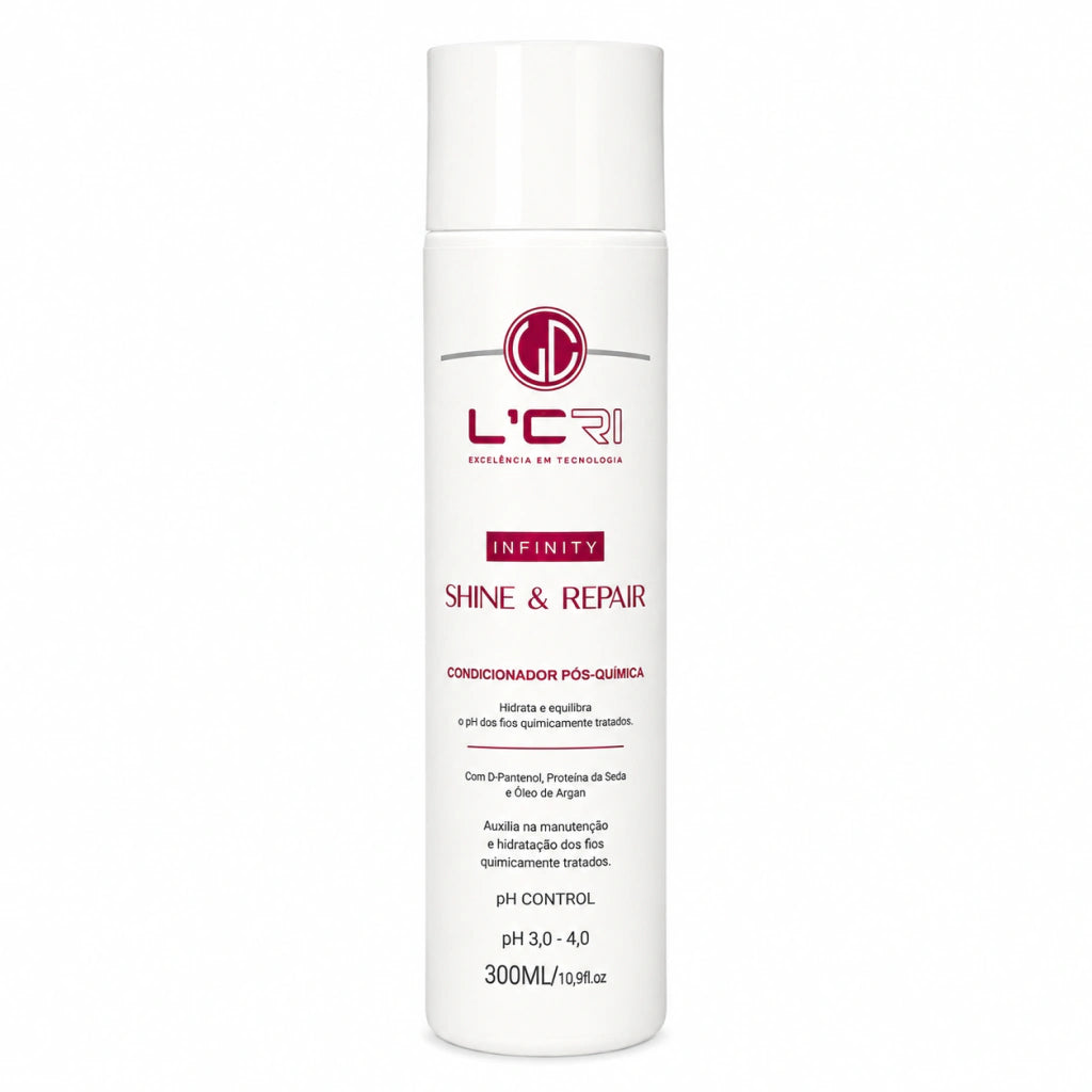Condicionador Infinity Shine & Repair Pós Química L'Cri 300ml