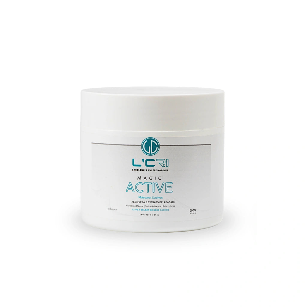 Máscara de Hidratação Cachos Definidos L'Cri Magic Active 500g