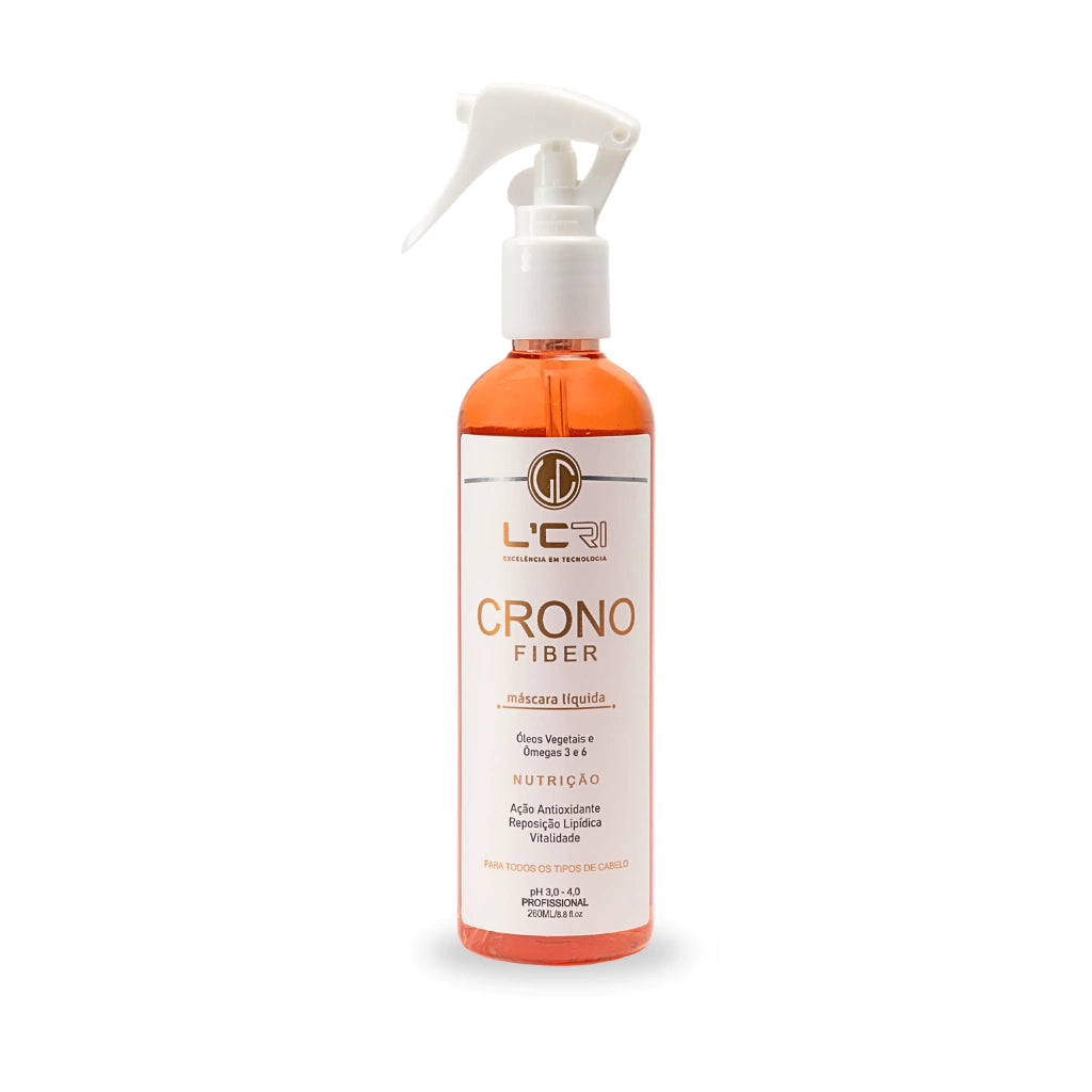 Máscara Líquida Crono Fiber Nutrição 260ml L'Cri
