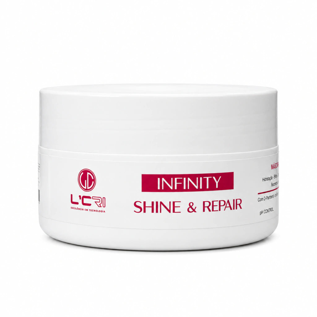 Máscara Infinity Shine & Repair Pós Química L'Cri 300g