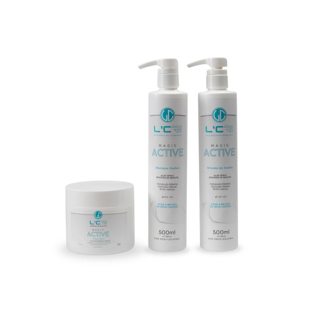 Kit Ative a Beleza Natural Magic Active L'Cri